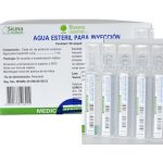 agua para inyectables 10ml 50 U biosano