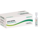 agua para inyectables 5ml 50U vitafarma