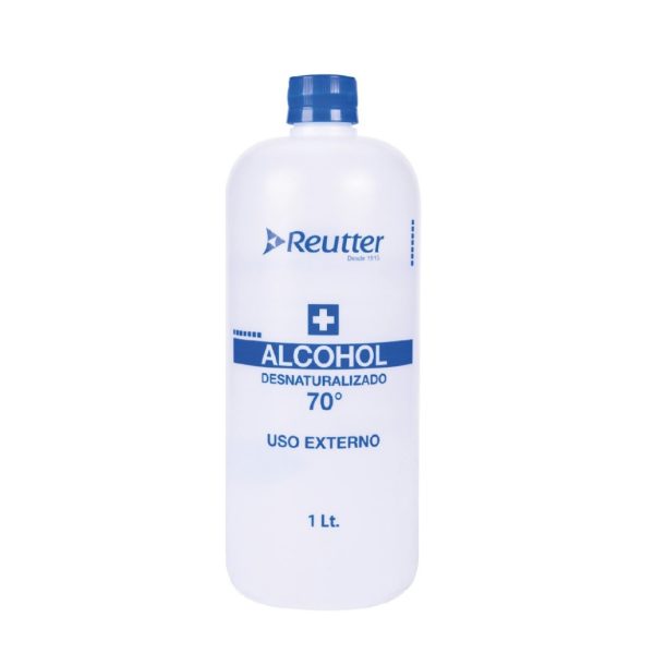 alcohol desnaturalizado 70% 1L reutter