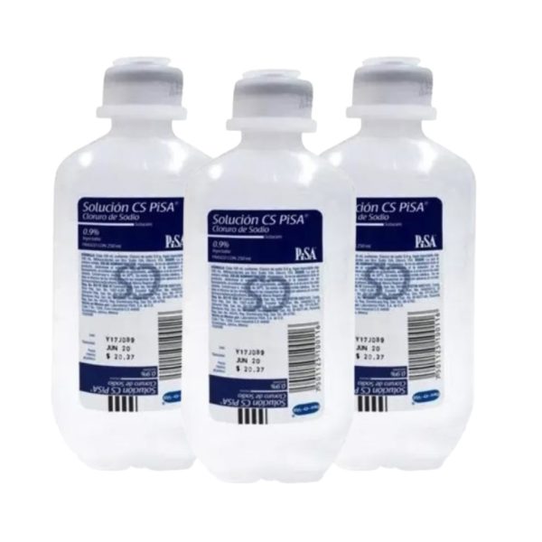 cloruro de sodio 0,9% 500ml pisa