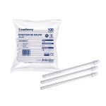 eyector de saliva 100 unidades cranberry