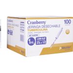 jeringa tuberculina 1ml 100u cranberry