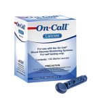 lancetas para glucometro 100u on call