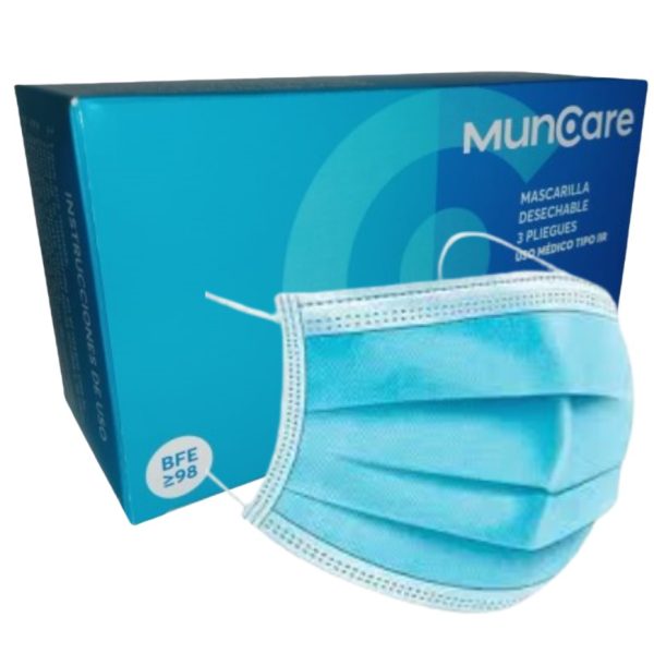 mascarilla 3p uso medico 50u muncare